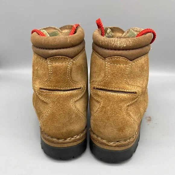 Vintage‎ LOWA Hiking Boots Mens 8.5 Made Germany Mountaineering Leather Montagna